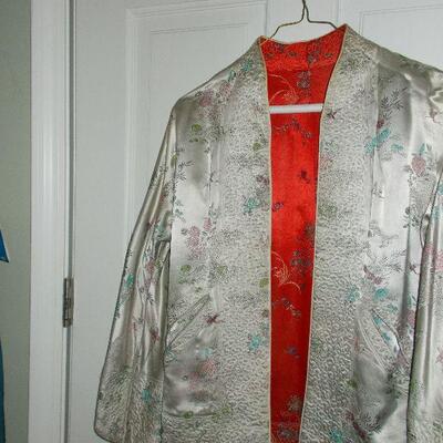 Women's Reversible Oriental Silk Embroidered Jacket