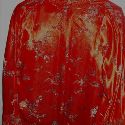 Women's Reversible Oriental Silk Embroidered Jacket