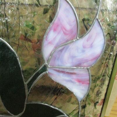Lot 77 - Stained Glass Flower 8