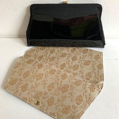 IDT 18  VINTAGE 3 IN 1 CLUTCH PURSE WITH REVERSIBLE COVER