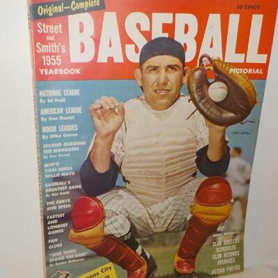 " 1955 Street and Smiths Baseball Book".