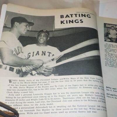 " 1955 Street and Smiths Baseball Book".