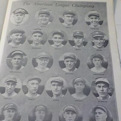 " 1923 Yankee Stadium / Yankee's vs Red Sox". Program.