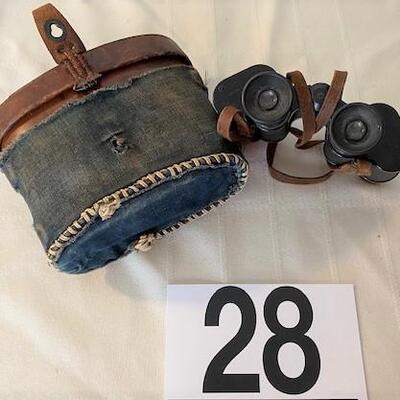 LOT#28LR: Vintage Bausch & Lomb Binoculars