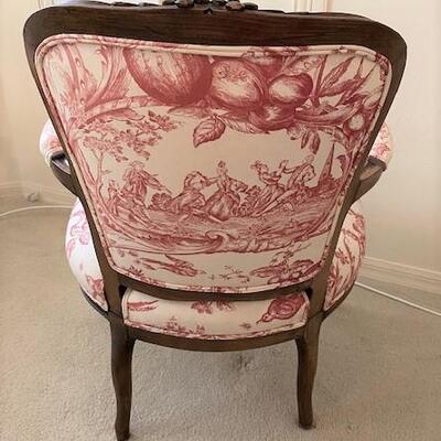 LOT#76MB: Victorian Style Armchair