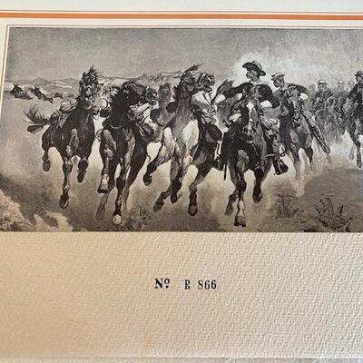 LOT#98DR: Portfolio of 6 Western Prints by Frederic Remington