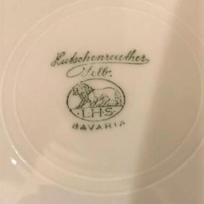 LOT#138K: 10 Piece Kutschenreuter-Gelb Bavarian Dinner Plates