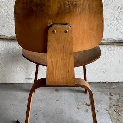 LOT#153G: Herman Miller Style Mid-Century Bent Wood Chair