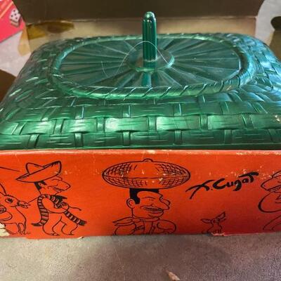 Vintage canasta set original box 