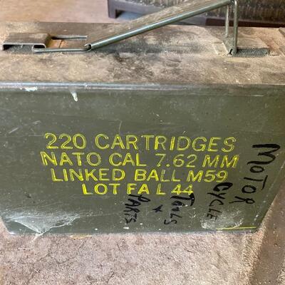 Metal ammo case box 
