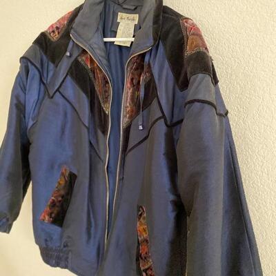 Retro 80s 90s zip jacket 