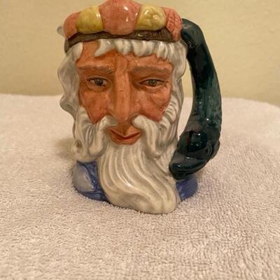 Vintage 1960 ROYAL DALTON "NEPTUNE" Toby Jug