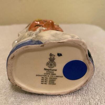 Vintage 1960 ROYAL DALTON "NEPTUNE" Toby Jug