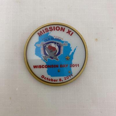 .33. Old Glory Honor Flight Challenge Coin