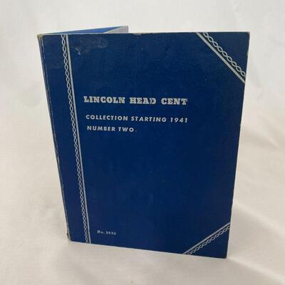 .36. Lincoln Head Cent Book - Only 4 Missing