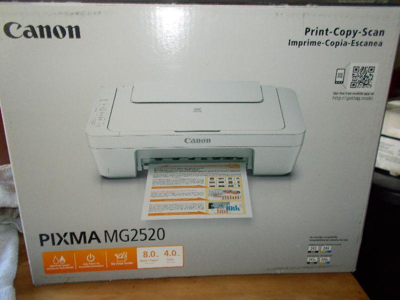Canon PIXMA MG2520 Printer In Box