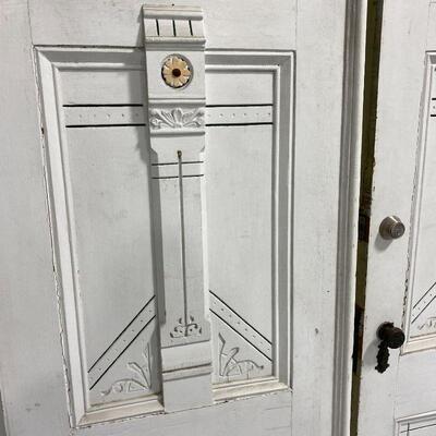 .44. Ornate Salvaged Eastlake Entrance Doors