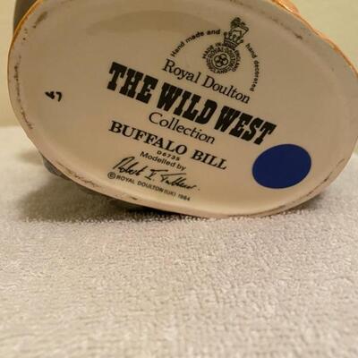 Royal Doulton "Buffalo Bill" Toby Jug, Wild West Collection