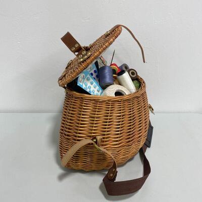 .68. Basket full of Sewing Supplies