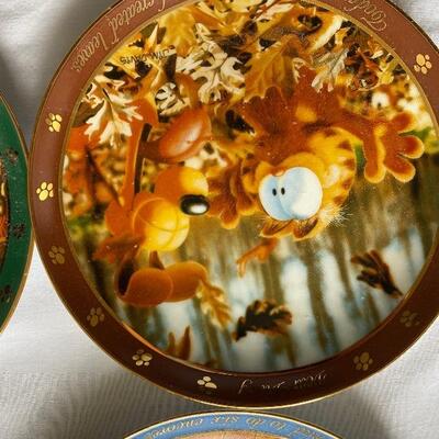 Garfield plates 