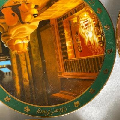 Garfield plates 