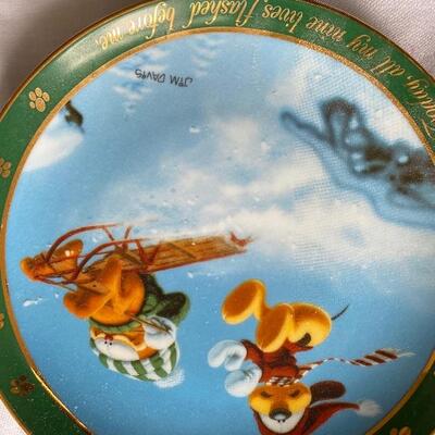 Garfield plates 