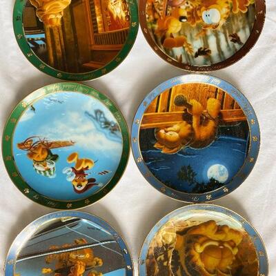 Garfield plates 