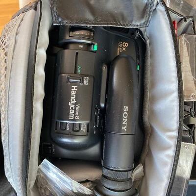 Vintage camera camcorder video lot 