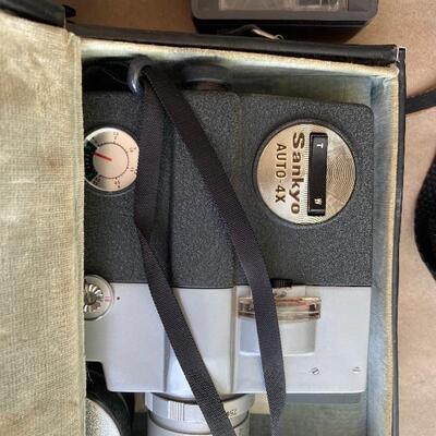 Vintage camera camcorder video lot 
