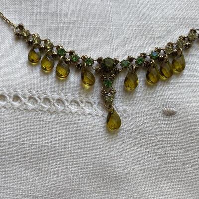 1928 costume old style necklace 