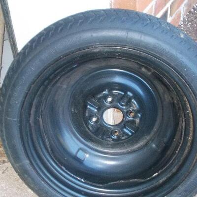 Spare Emergency Tire and Pioneer Radio