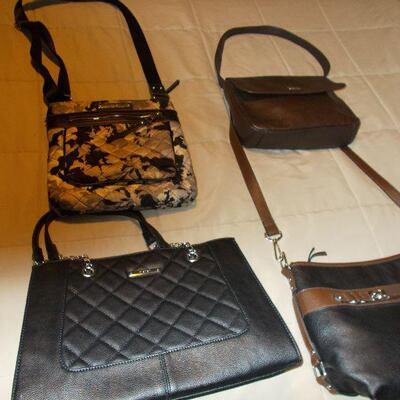 Four Pocketbooks- Nine West, The Sak, and Rosetti