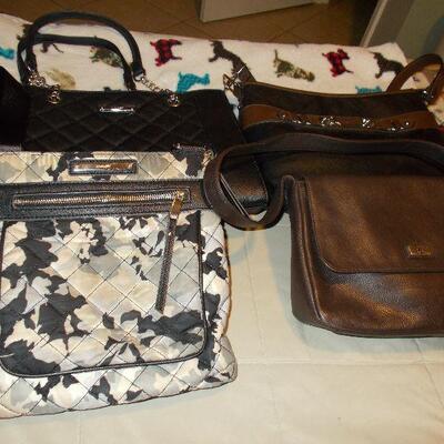 Four Pocketbooks- Nine West, The Sak, and Rosetti