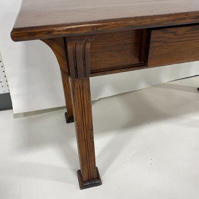.78. Dovetailed Oak Coffee Table