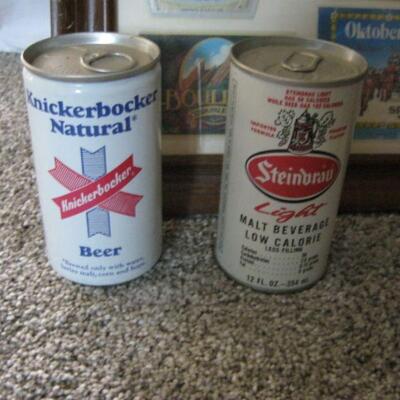 VINTAGE ADVERTISING & PULL TOP CANS