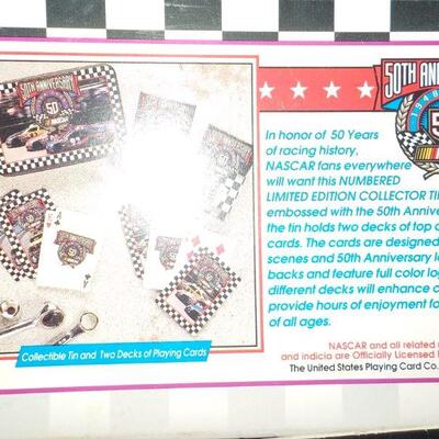 " Harley Davidson Playing cards and Nascar Playing Collector sets." with GREAT PICTURES"