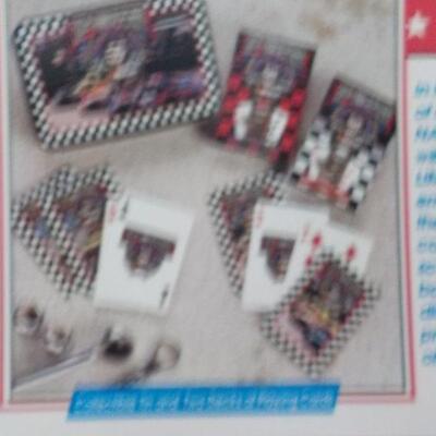 " Harley Davidson Playing cards and Nascar Playing Collector sets." with GREAT PICTURES"