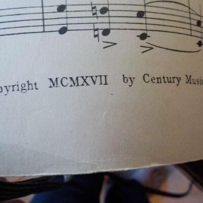 " Vintage Folio's Gypsy Dreams, Rock-a-Bye Baby Days, There's a trick in picking."