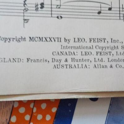 " Vintage Folio's Gypsy Dreams, Rock-a-Bye Baby Days, There's a trick in picking."