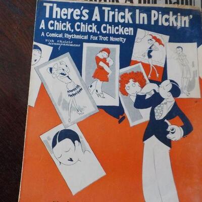 " Vintage Folio's Gypsy Dreams, Rock-a-Bye Baby Days, There's a trick in picking."