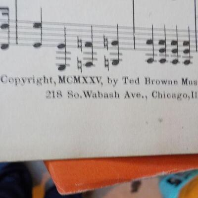 " Vintage Folio's Gypsy Dreams, Rock-a-Bye Baby Days, There's a trick in picking."