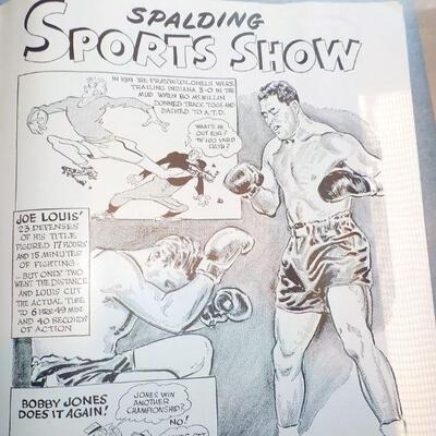 " Original Spalding Sports Show 1947".
