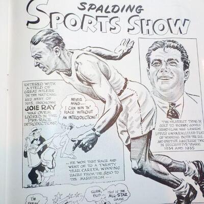 " Original Spalding Sports Show 1947".