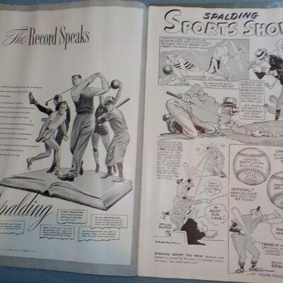 " Original Spalding Sports Show 1947".