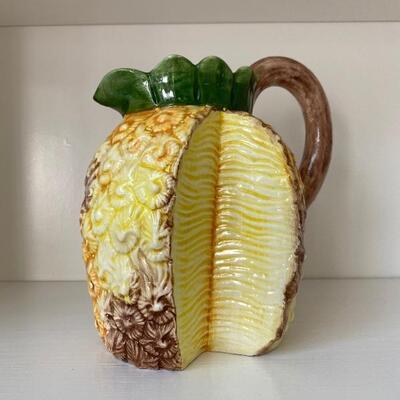 Hand Painted in Italy Collectable Pitchers  