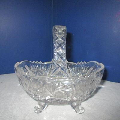 VINTAGE GLASS CANDY DISHES  #2