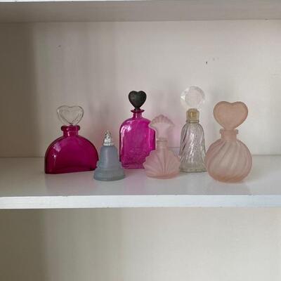 Assortment of Perfume Bottles  