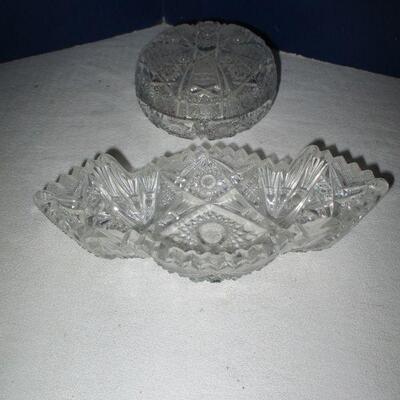 DEPRESSION GLASS & CUTGLASS