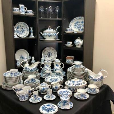 Blue danube china set cheap