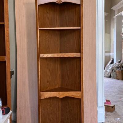 Wood Corner Cabinet (B) 